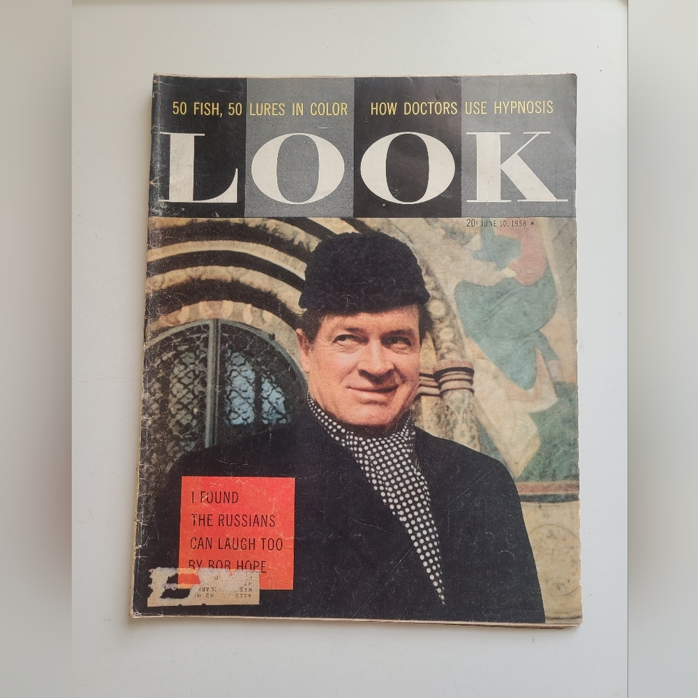 LOOK Magazine 1958 June 10 Bob Hope I found Russians Can Laugh Too